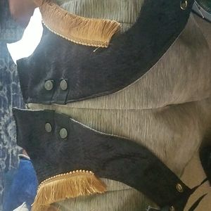 Damsel in this Dress black tailed vest